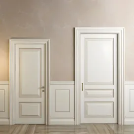 Classic doors panels deco room oaklend